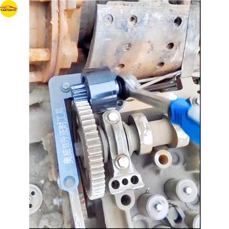 适用适用解放锡柴奥威11升6DM发动机正时盘车8齿工具凸轮轴定位销