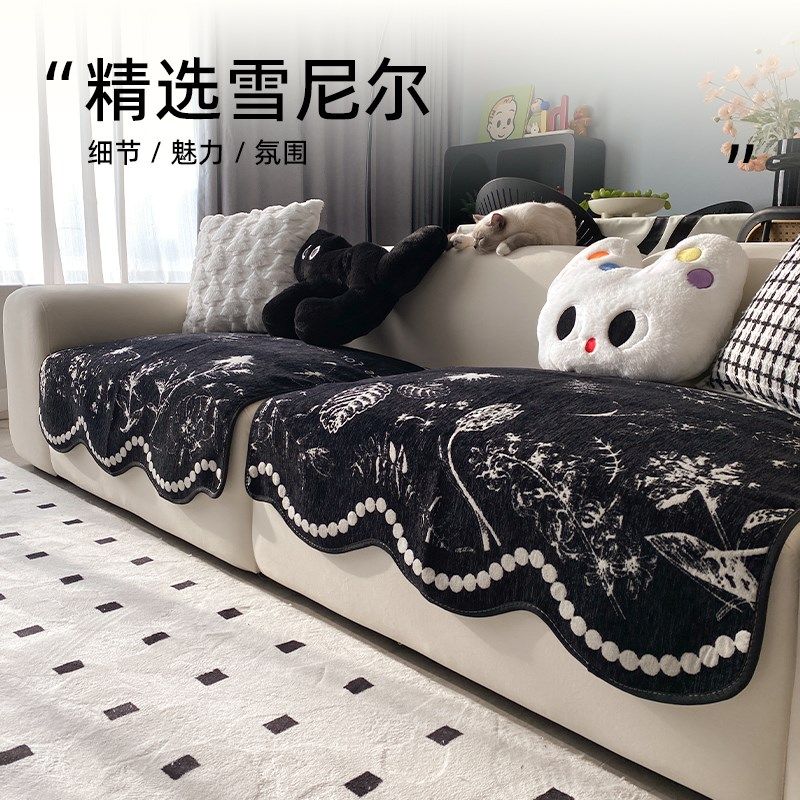 分体式异形沙发垫新款四季通用固定防滑沙发坐垫子单人位沙发垫布