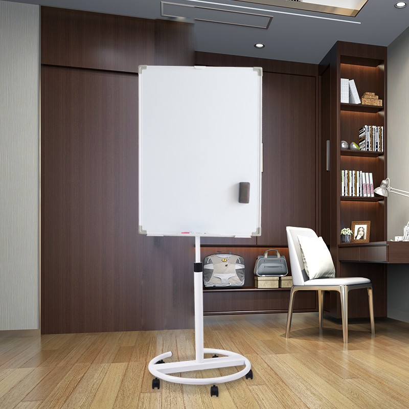 磁性白板写字板黑板支架式可擦白板会议办公室移动白z板支架带轮