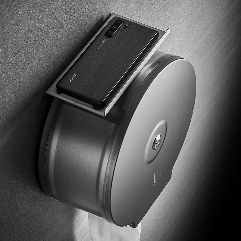 大卷纸盒壁挂式卫生间大盘纸厕纸架公共厕所免打孔酒店厕纸置物架,家装主材,卷纸器/纸巾架,淘宝优惠券,粉丝福利购,淘宝优惠卷