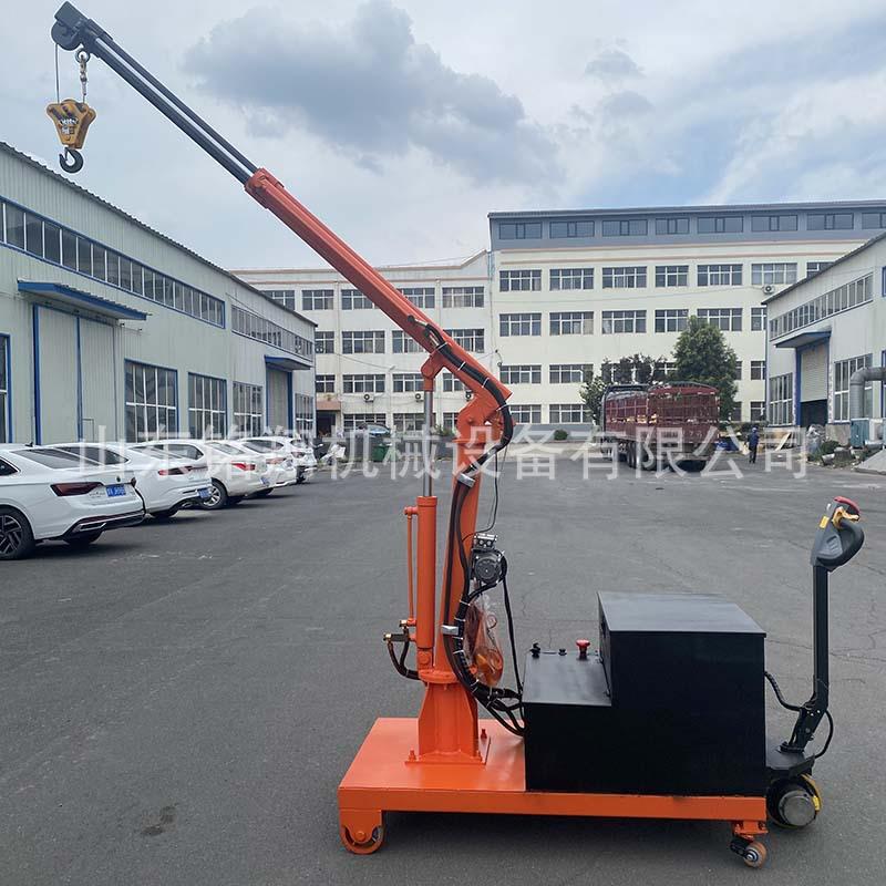 液压全自动移动搬运起重机车间用小型推拉平衡移动式单臂吊车