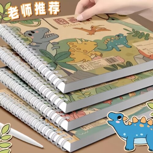 画画本儿童幼儿园新款A4加厚空白