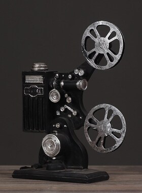 老上海复古小摆件相机钟表钢琴自行车望远镜大笨钟民国老物件道具