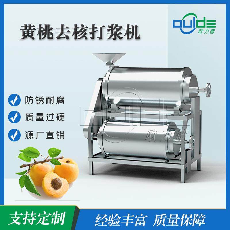 大型工厂直供MDJ2系列不锈钢工业黄桃打浆机出浆快打去核打浆机