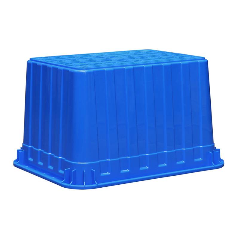 加厚700L熟料塑料水箱长方形养鱼水产养殖箱家用方桶收纳储水胶箱