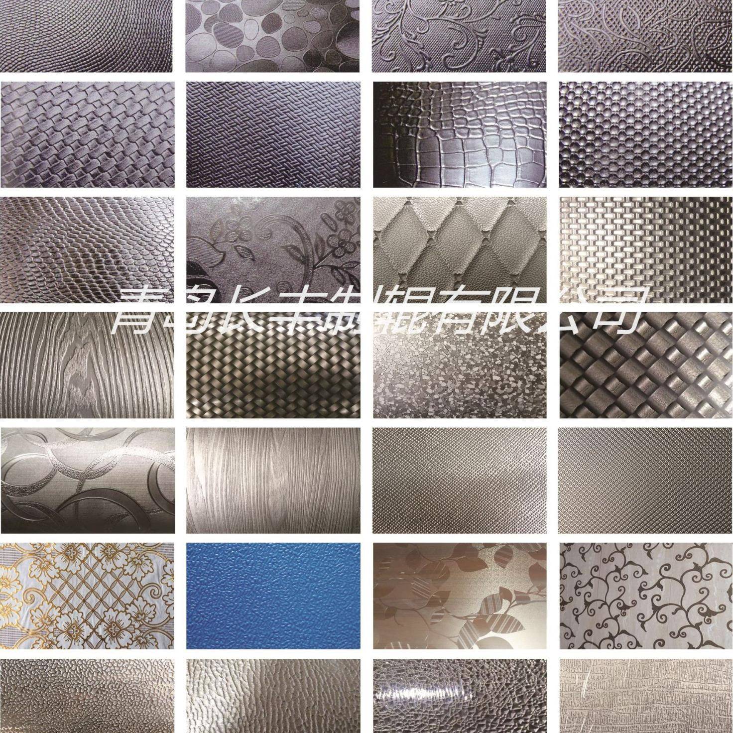 源头工厂生产塑料辊花皮CFZG-E01革压辊压桌布压花辊花海洋踏板钢