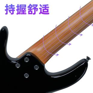 新品 AK律AMA迷你电贝斯MG动精灵s弦初学者电贝司bGROOVE四as