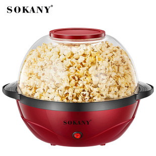 热卖SOKANY905家用全自动爆米花机Popcorn Maker