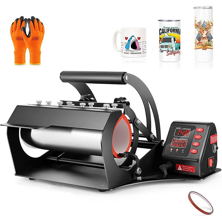 热升华热转印烤杯机新款直筒保温30oz印杯子机器爆款烫画机烤杯机