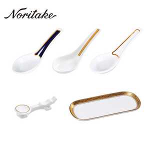 Noritake则武 中式陶瓷调羹筷架 中餐厅桌面摆台用品酒店高档餐具