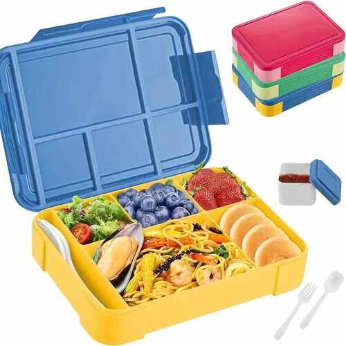 K 79420 Labeled Lunch Box with Compartments 分格密封便当盒