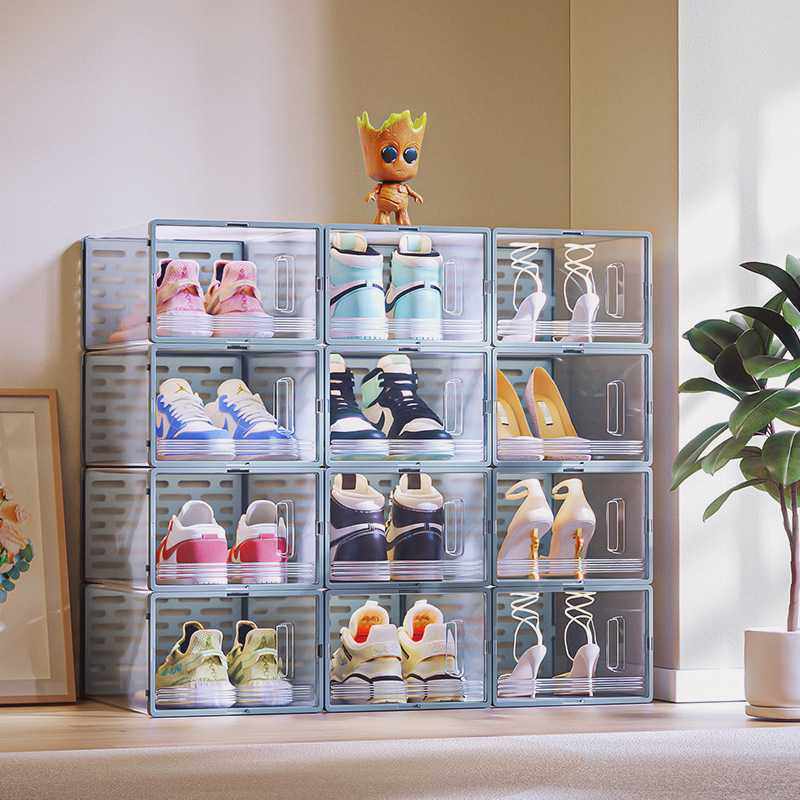 防尘鞋盒家居透明塑料AJ鞋储物柜箱式叠放鞋架鞋子保护收纳盒衣柜,鲜花速递/花卉仿真/绿植园艺,其它园艺用品,淘宝优惠券,粉丝福利购,淘宝优惠卷