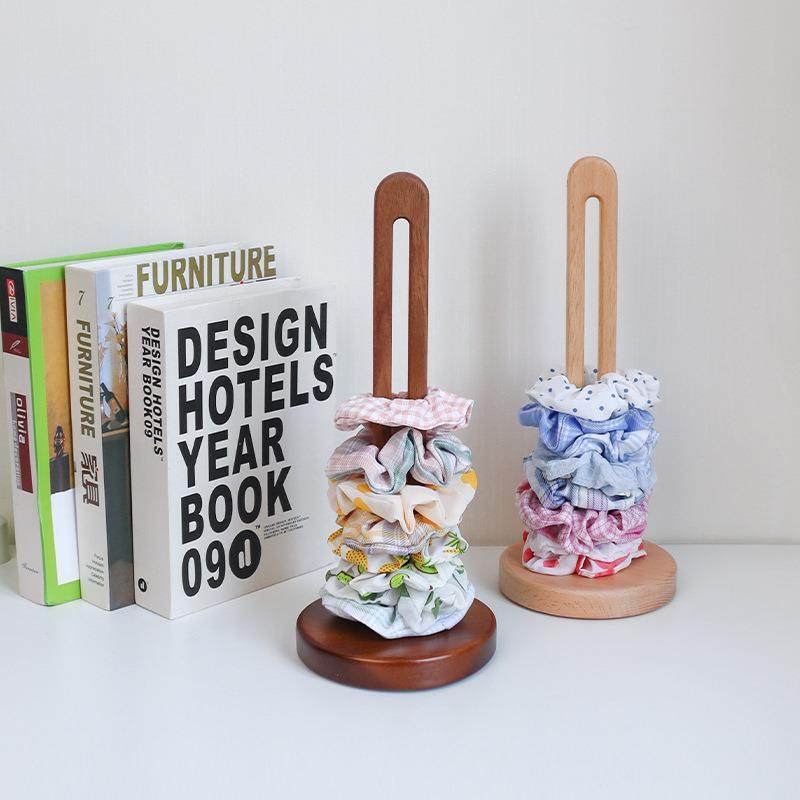 免打孔桌面大肠发圈收纳架儿童头绳发绳置物架实木首饰架展示架子,玩具/童车/益智/积木/模型,毛绒/玩偶/公仔/布艺类玩具,淘宝优惠券,粉丝福利购,淘宝优惠卷