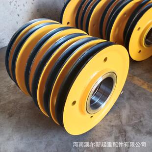 起重机轧制滑轮 天车滑轮 双梁行车配件轧制轮片
