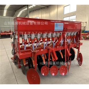 圆盘式9行12行小麦条播机 圆盘式小麦种植机免耕型小麦播种施肥机