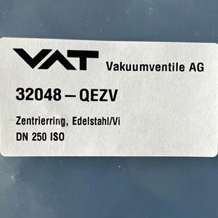 VAT中心圈法兰 3248-QEZV 尺寸大小 ISO250