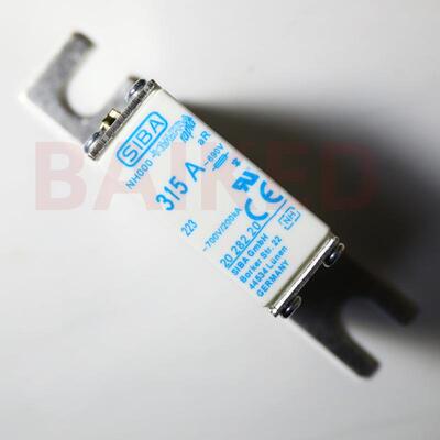 西霸 315A 690V 2028220 DIN80 200KA AC 700V SIBA GmbH GERMANY