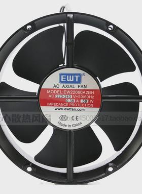 原装艾尔文EWT风机 22060 EW22060A2BH AC220V 58W 0.38A交流风扇