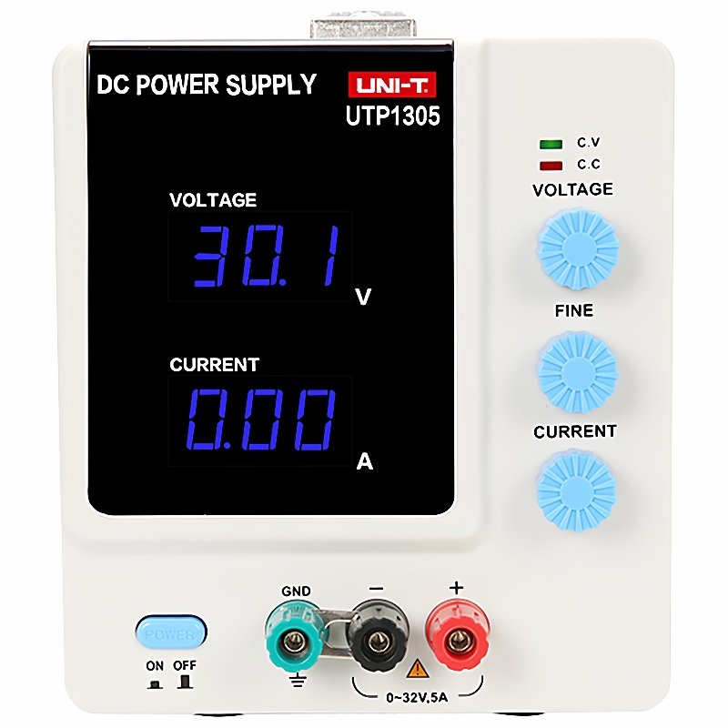 优利德UTP1305直流稳压电源单路线性数显直流电源5A0-32V