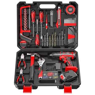 组合家居多功能水电工五金维修工具1322 欧莱德家用工具箱工具套装