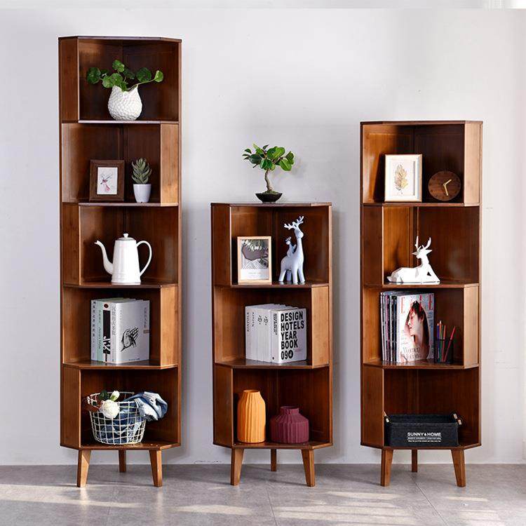 竹致卧室角架边角柜置物架书柜靠墙转角柜拐角三角收纳架多功能,3C数码配件,USB灯,淘宝优惠券,粉丝福利购,淘宝优惠卷