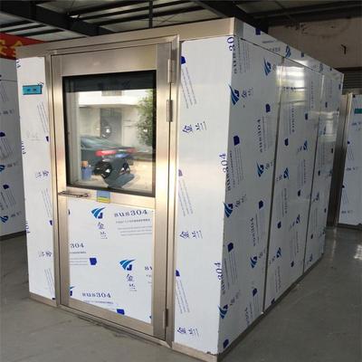 厂家定制通道不锈钢风淋室彩钢板全自动单人双吹无尘车间风淋室