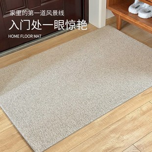 轻奢高级感地毯高端玄关门垫进门口脚垫子 羊毛入户门地垫2025新款