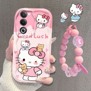 适用oppoa3x 5g手机壳pkd130软硅胶oppo a3活力版保护套PKD110全包防摔opopa卡通可爱女poop新款手链vivo网红