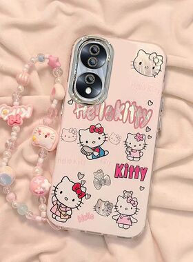 适用荣耀70手机壳FNE-AN00保护套honor70pro+带镜头膜HPB-ANOO全包软防摔5g华为h0n0r70pr0新款SDY一可爱女壳