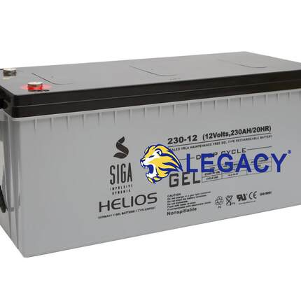 德国SIGA蓄电池S230-1212V230AH直流屏发电机光伏太阳能电池