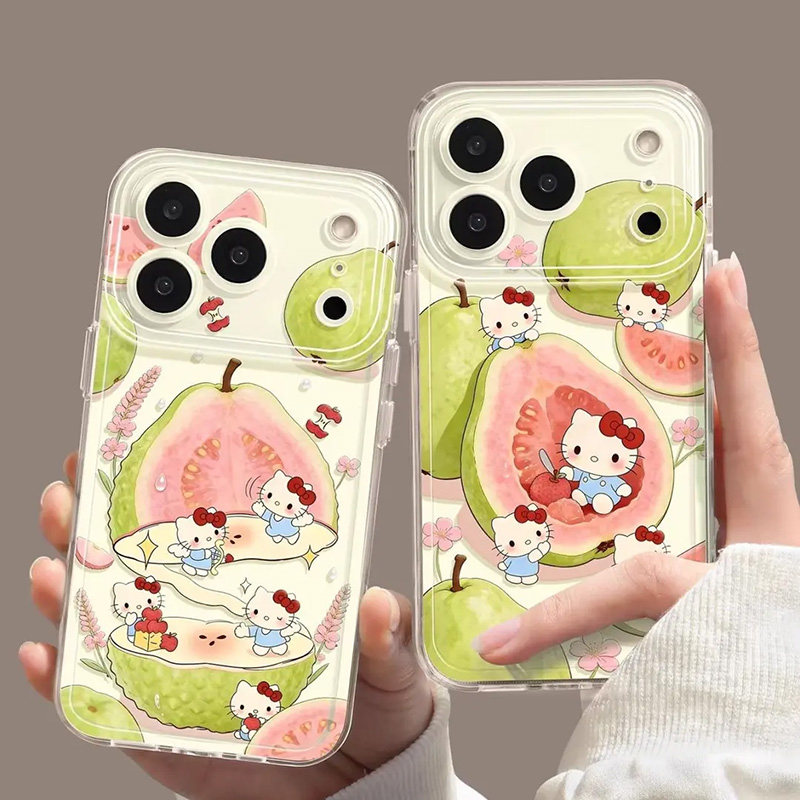 适用真我gt8pro手机壳realme透明GT6大师探索闪速版11芭乐小猫neo7/5se可爱猫咪3夏日水果13夏天女10PRO+套2t