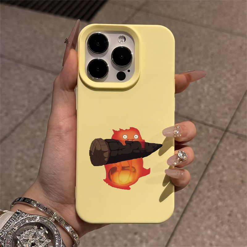 火柴火苗适用于苹果17pro华为MATE80手机壳荣耀500可爱小米15OPPOfindx9红米k90VIVOs30肤感大孔IQOOneo11
