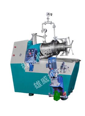 卧式砂磨机厂家XWS盘式系列不锈钢涂料研磨机水性漆研磨砂磨机