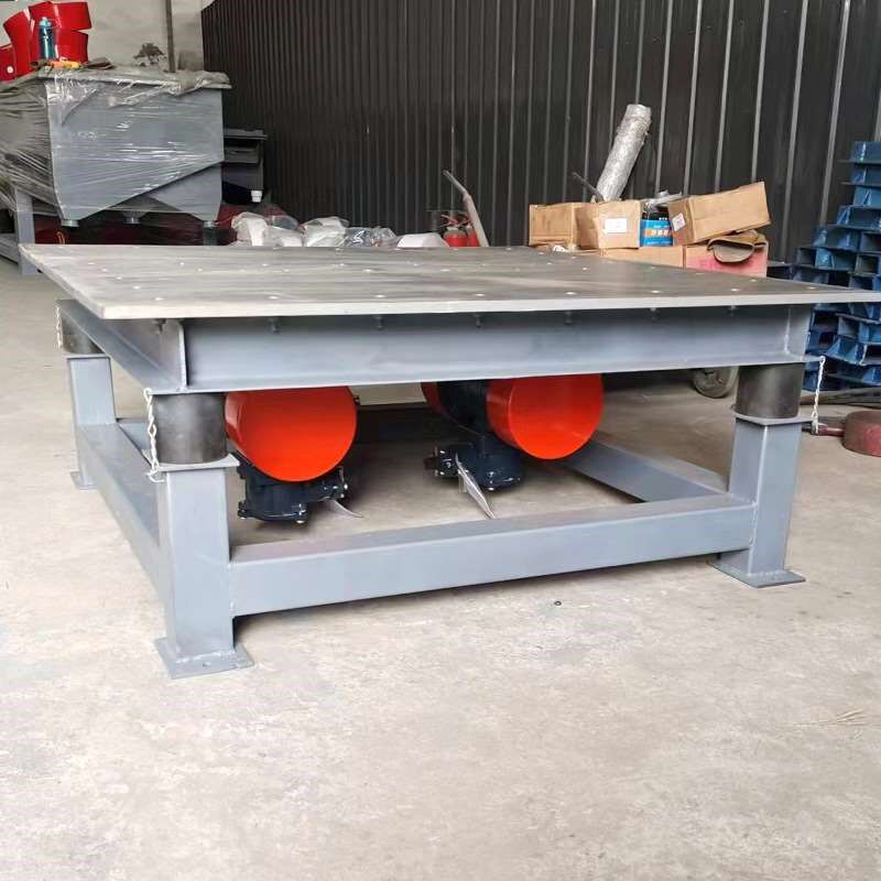 大型混凝土振动台生n产设备漏粪板预制板厂小型水泥板块震动平台