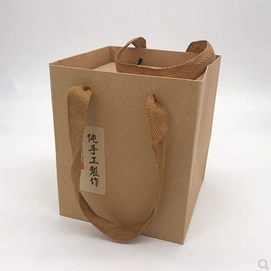 包装手提礼盒袋子六棱玻璃瓶专用加强牛皮瓦楞纸盒蜂蜜密封罐分装