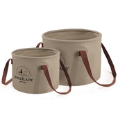 旅行可折叠盆便携式 洗衣袋伸缩水桶车载洗脸盆水盆户外露营泡脚袋