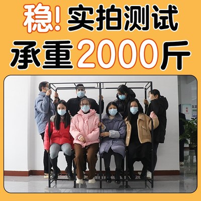 挂衣架落地卧室家用衣帽架房间衣架挂衣开放式金属衣柜免安装衣柜