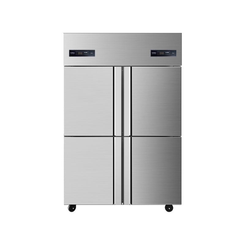 四门冰柜商用大容量食堂冷藏冷冻保鲜柜食品冷藏柜立式四门冰箱