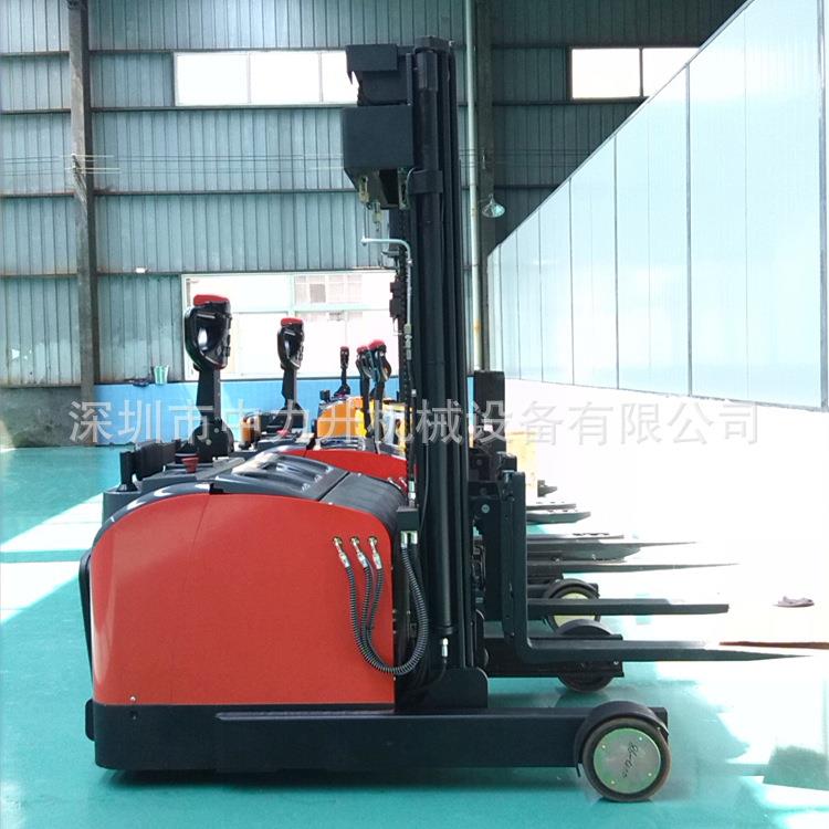 1.2吨3米货叉前移式堆高车站驾式全电动堆高车电动升高车