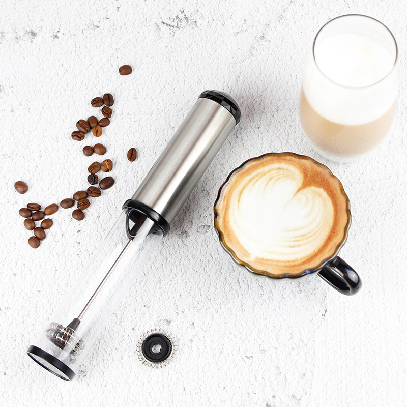 咖啡奶泡器打蛋器不锈钢手持充电动迷你搅拌棒冷热牛奶打发奶泡机