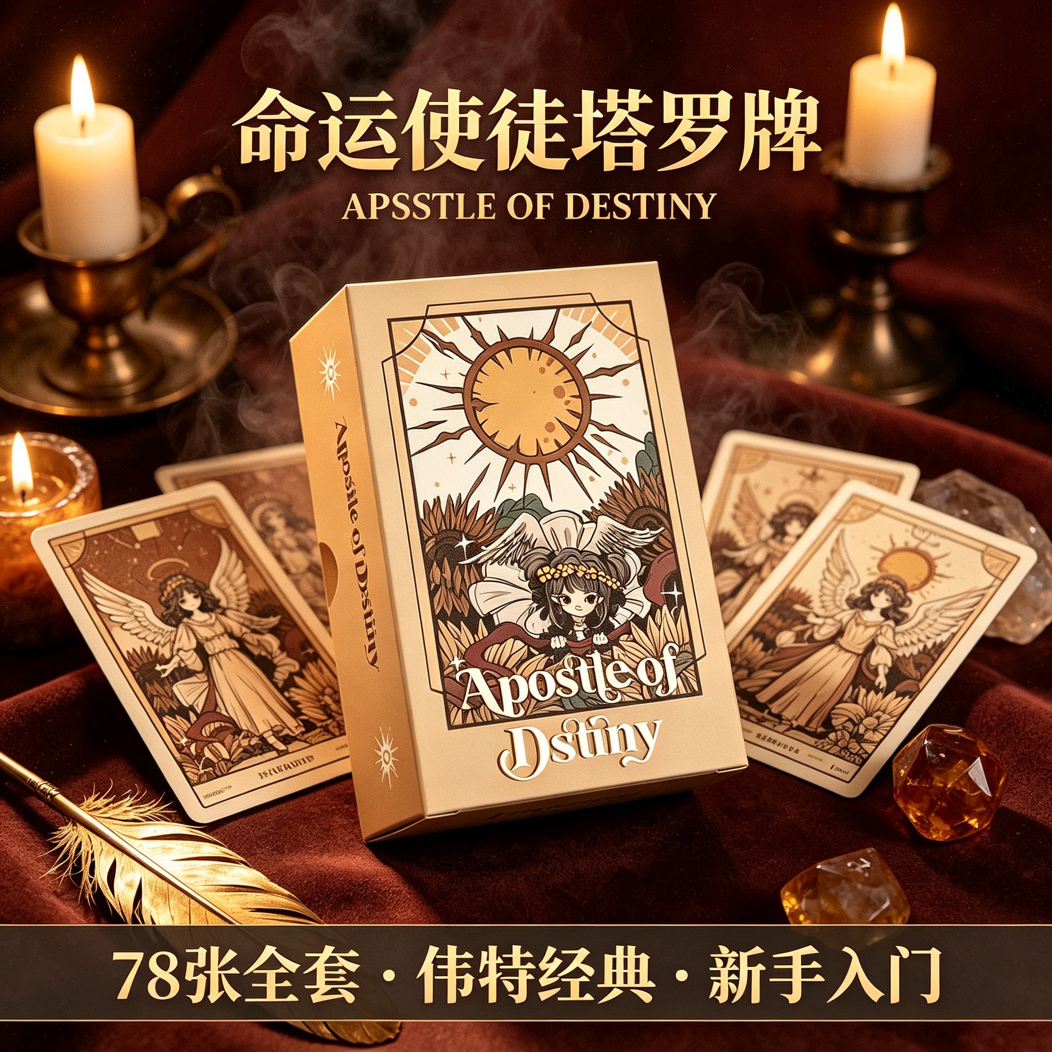 命运使徒塔罗牌正版原装初学者图片