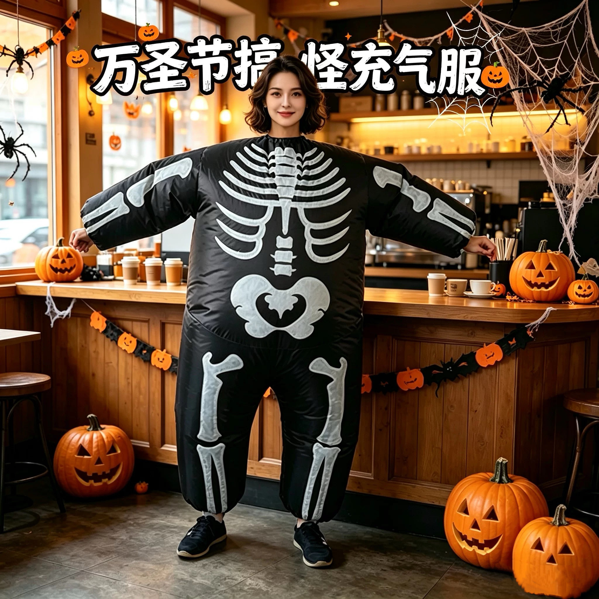 万圣节服饰恶搞充气服演出道具