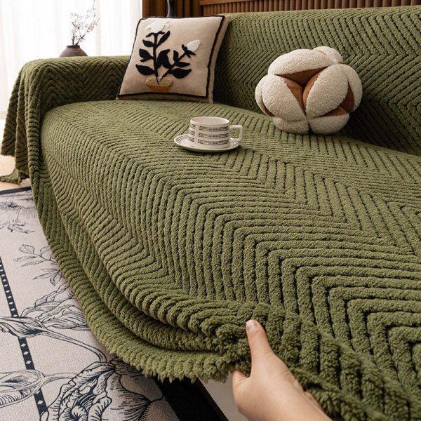舒棉绒沙发巾2024新款沙发套罩盖毯一片式加厚秋冬季毛绒沙发盖布,居家布艺,沙发垫,淘宝优惠券,粉丝福利购,淘宝优惠卷