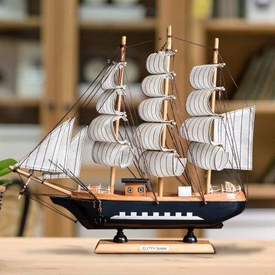 创意帆船模型一帆风顺家居客厅装饰品摆件酒柜玄关书架桌面小摆设,饰品/流行首饰/时尚饰品新,摆件,淘宝优惠券,粉丝福利购,淘宝优惠卷