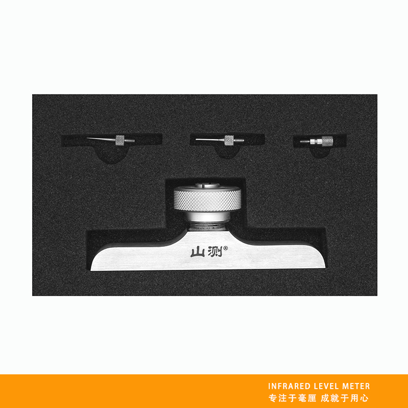 【山测】深度百分表表座千分表底座深度表测量座数显深度计规底座