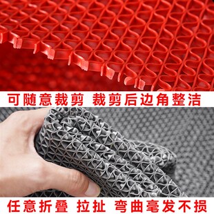 防滑地垫商用室外大面积厨房厕所浴室脚垫塑料pvc镂空防水防滑垫