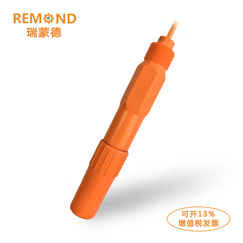 PH锑电极 耐氢氟酸锑电极 工业PH传感器酸度计在线PH探头PH锑电极