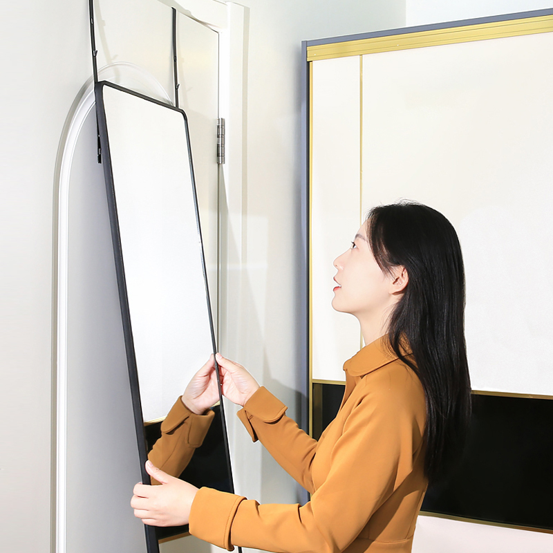 门后全身镜子粘贴挂墙试衣家用卧室挂门可壁挂式墙面学生宿舍穿衣