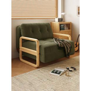 布雷尔沙发床折叠一体两用2025新款小户型客厅阳台书房单人沙发床