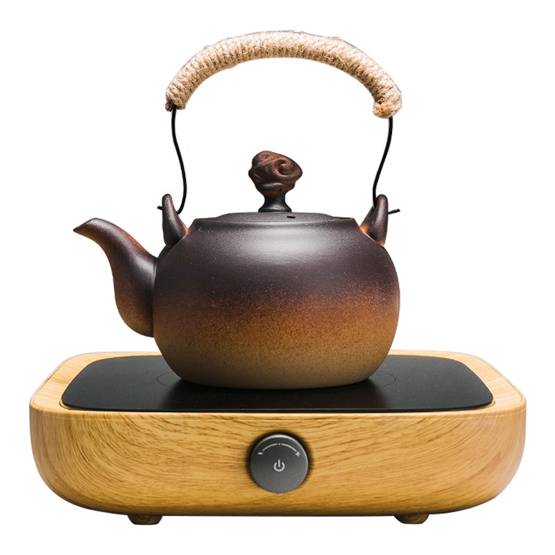 容山堂电器电陶炉茶炉静音粗陶煮茶器陶瓷烧水壶三界家用型大功率